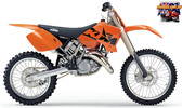 Thumbnail KTM 125 200 sx exc Engine service manual 1999-2003
